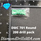DMC 701 ROUND 5D Diamond Painting Drills Beads DMC 701 Light