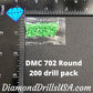 DMC 702 ROUND 5D Diamond Painting Drills Beads DMC 702 Kelly