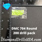 DMC 704 ROUND 5D Diamond Painting Drills Beads 704 Bright 