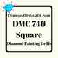 DMC 746 SQUARE 5d Diamond Painting Drills Beads DMC 746 Off 