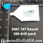 DMC 747 ROUND 5D Diamond Painting Drills Beads DMC 747 Very 