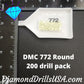 DMC 772 ROUND 5D Diamond Painting Drills Beads DMC 772 Very 