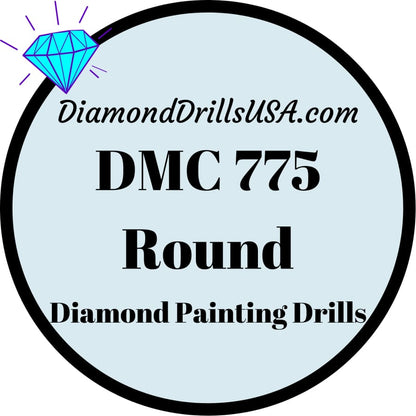 DMC 775 ROUND 5D Diamond Painting Drills Beads DMC 775 Very 