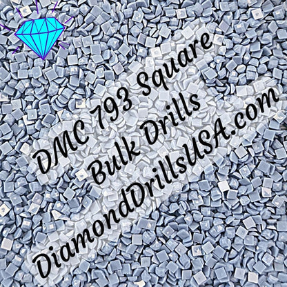 DMC 793 SQUARE 5D Diamond Painting Drills Beads DMC 793 