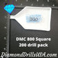 DMC 800 SQUARE 5D Diamond Painting Drills Beads DMC 800 Pale