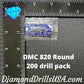 DMC 820 ROUND 5D Diamond Painting Drills Beads DMC 820 Very 