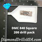 DMC 840 SQUARE 5D Diamond Painting Drills Beads DMC 840 