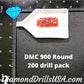 DMC 900 ROUND 5D Diamond Painting Drills Beads DMC 900 Dark 