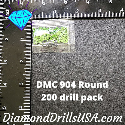 DMC 904 ROUND 5D Diamond Painting Drills Beads DMC 904 Very 