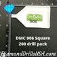 DMC 906 SQUARE 5D Diamond Painting Drills Beads DMC 906 