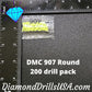 DMC 907 ROUND 5D Diamond Painting Drills Beads DMC 907 Light