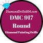 DMC 917 ROUND 5D Diamond Painting Drills Beads DMC 917 