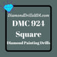 DMC 924 SQUARE 5D Diamond Painting Drills Beads DMC 924 Very