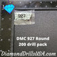 DMC 927 ROUND 5D Diamond Painting Drills Beads DMC 927 Light