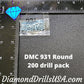 DMC 931 ROUND 5D Diamond Painting Drills Beads DMC 931 