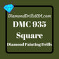 DMC 935 SQUARE 5D Diamond Painting Drills Beads DMC 935 Dark
