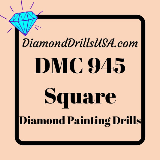 DMC 945 SQUARE 5D Diamond Painting Drills Beads DMC 945 