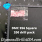 DMC 956 SQUARE 5D Diamond Painting Drills Beads DMC 956 