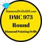 DMC 973 ROUND 5D Diamond Painting Drills Beads DMC 973 