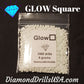 GLOW in the Dark SQUARE 5D Diamond Painting Drills Beads 