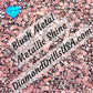 Metallic Blush SQUARE Diamond Painting Drills Metal Finish