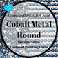 Metallic Cobalt ROUND Diamond Painting Drills Metal Finish