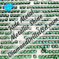 Metallic Jade SQUARE Diamond Painting Drills Metal Finish