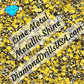 Metallic Lime SQUARE Diamond Painting Drills Metal Finish