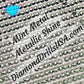 Metallic Mint ROUND Diamond Painting Drills Metal Finish