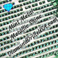 Metallic Mint SQUARE Diamond Painting Drills Metal Finish