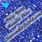 Metallic Navy SQUARE Diamond Painting Drills Metal Finish