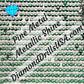 Metallic Pine ROUND Diamond Painting Drills Metal Finish