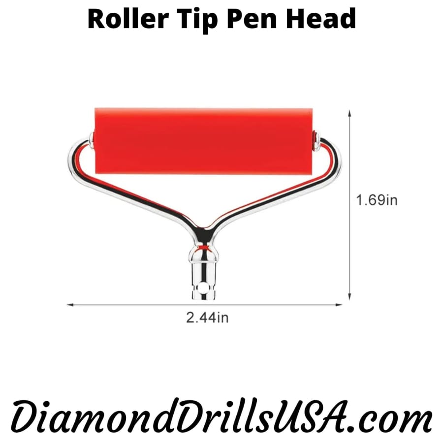 DiamondDrillsUSA - Round Tip Diamond Painting Tweezers Anti-static Metal