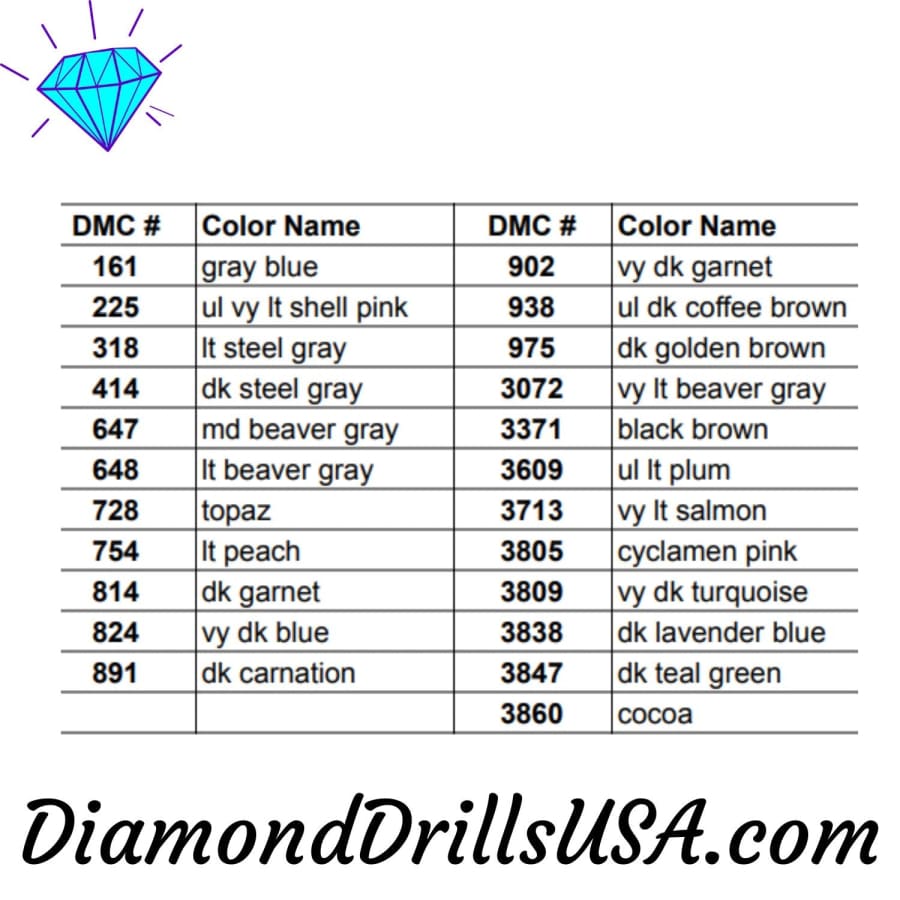 Set #3 - 23 StarDust ROUND Drills 5D Fairy Pixie Pearl Mica