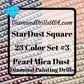 Set #3 - 23 StarDust SQUARE Drills 5D Fairy Pixie Pearl