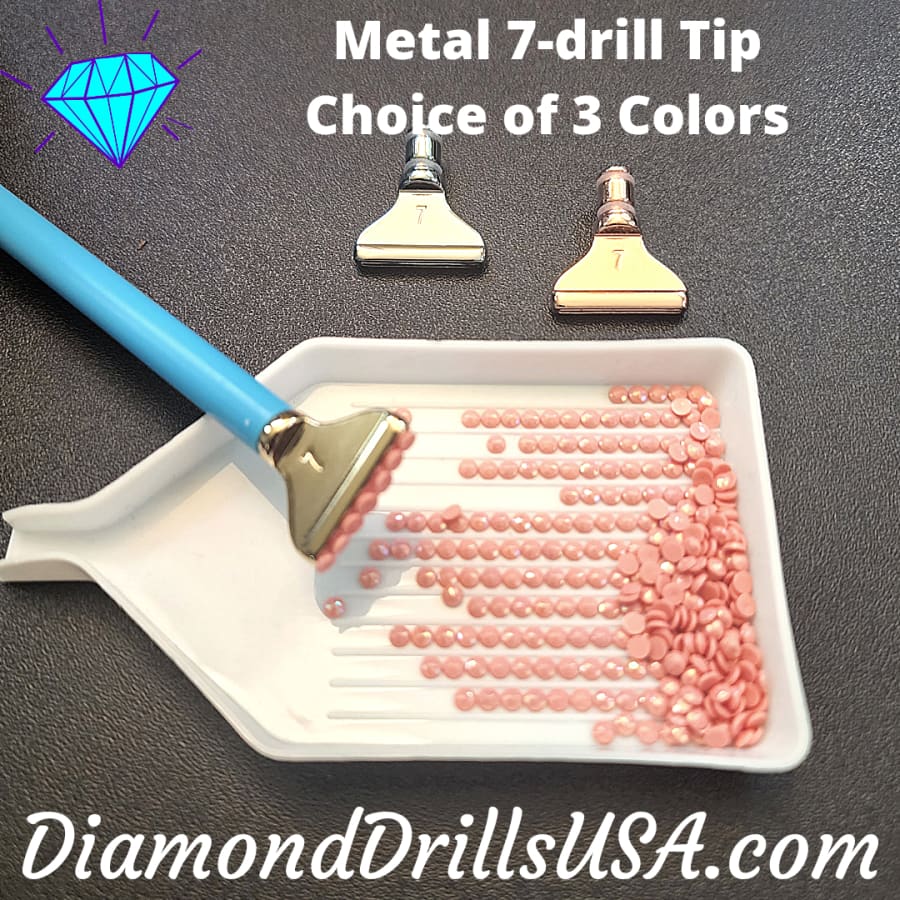 7-drill Metal Pen Replacement Head Diamond Painting Pen Tip 