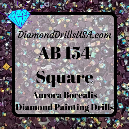 AB 154 SQUARE Aurora Borealis 5D Diamond Painting Drills 