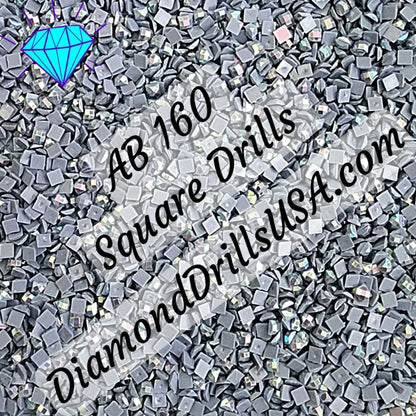 AB 160 SQUARE Aurora Borealis 5D Diamond Painting Drills 