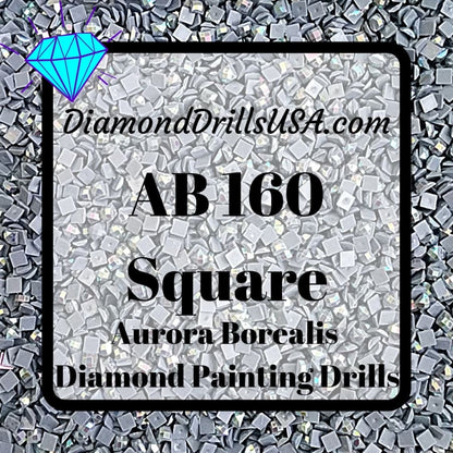 AB 160 SQUARE Aurora Borealis 5D Diamond Painting Drills 