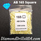 AB 165 SQUARE Aurora Borealis 5D Diamond Painting Drills 