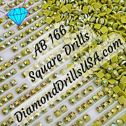 AB 166 SQUARE Aurora Borealis 5D Diamond Painting Drills 