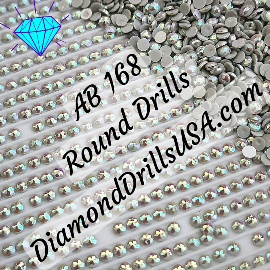 AB 168 ROUND Aurora Borealis 5D Diamond Painting Drills 