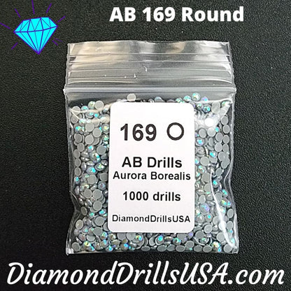 AB 169 ROUND Aurora Borealis 5D Diamond Painting Drills 