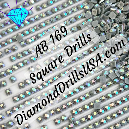 AB 169 SQUARE Aurora Borealis 5D Diamond Painting Drills 