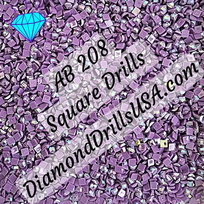 AB 208 SQUARE Aurora Borealis 5D Diamond Painting Drills 