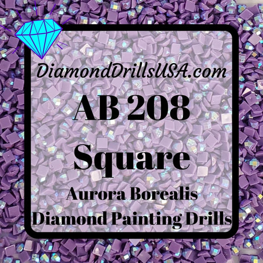 AB 208 SQUARE Aurora Borealis 5D Diamond Painting Drills