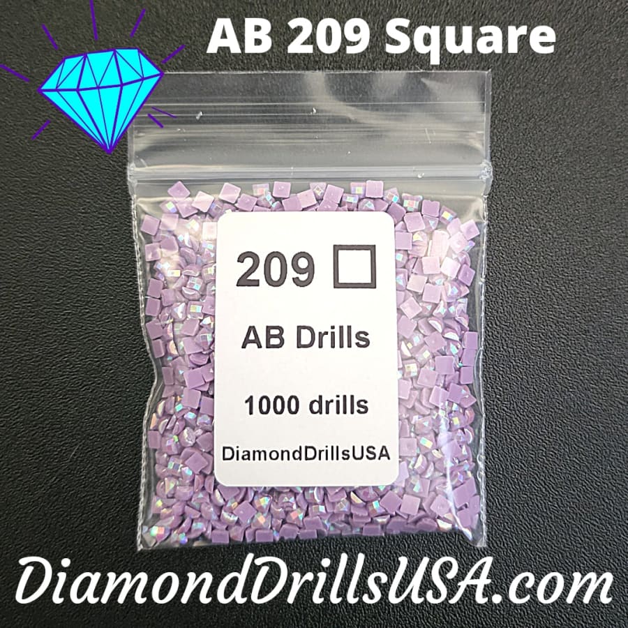 AB 209 SQUARE Aurora Borealis 5D Diamond Painting Drills 