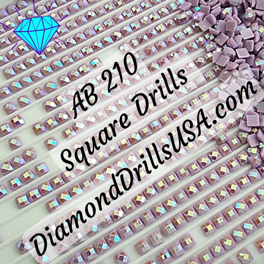 AB 210 SQUARE Aurora Borealis 5D Diamond Painting Drills 