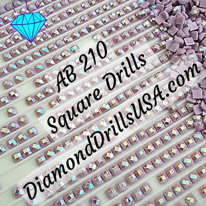 AB 210 SQUARE Aurora Borealis 5D Diamond Painting Drills 