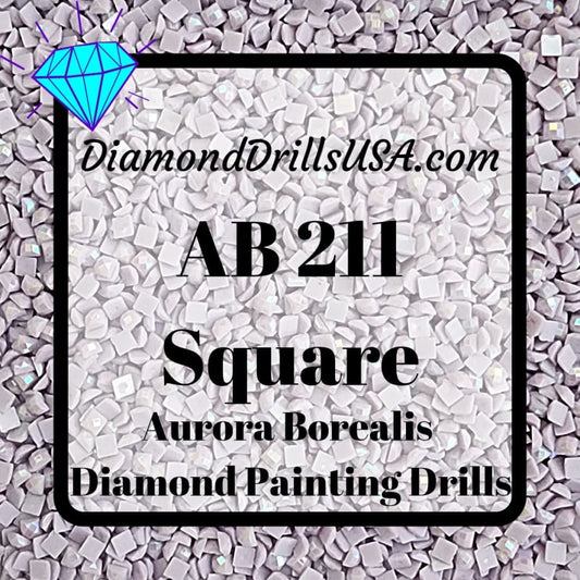AB 211 SQUARE Aurora Borealis 5D Diamond Painting Drills 